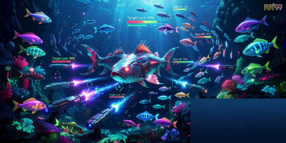 Giao diện chi tiết game bắn cá vui pro trên nền tảng 69vn với boss cá lớn