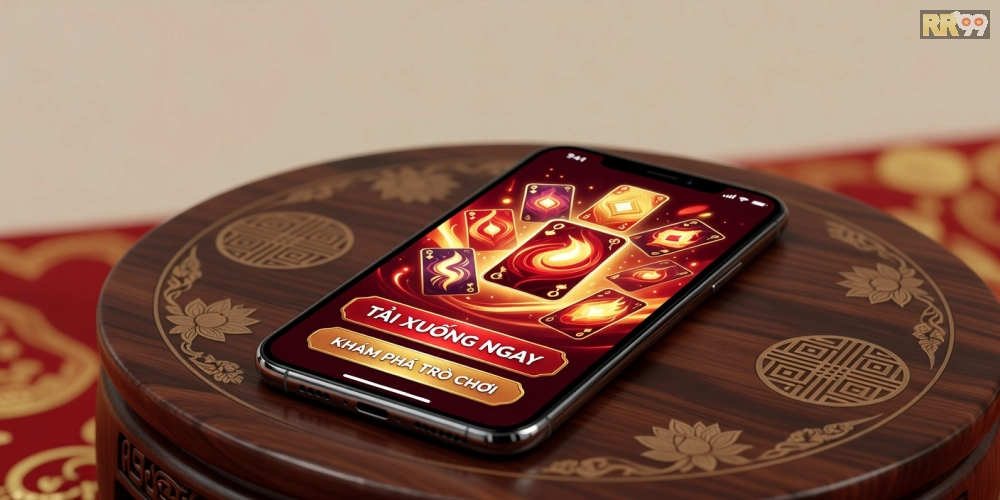 Hình ảnh minh họa giao diện tải game bài 69vn trên điện thoại thông minh hiện đại.