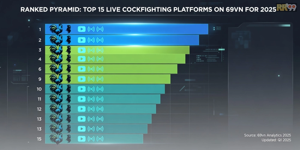 Top các nền tảng xem đá gà trực tiếp 69vn uy tín năm 2025 qua infographic